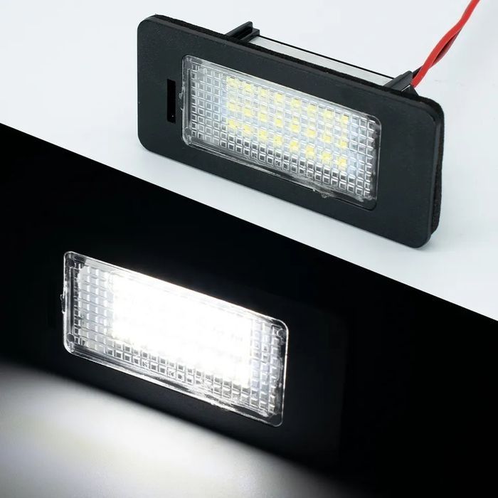 Set Lampi LED pentru numarul de inmatriculare Audi, Vw, Seat, Porsche