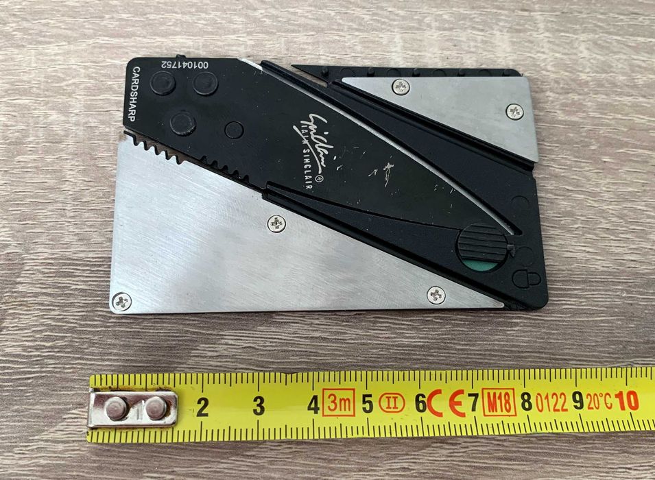 Cutit briceag, card de buzunar NiceGift - colectie - cadou