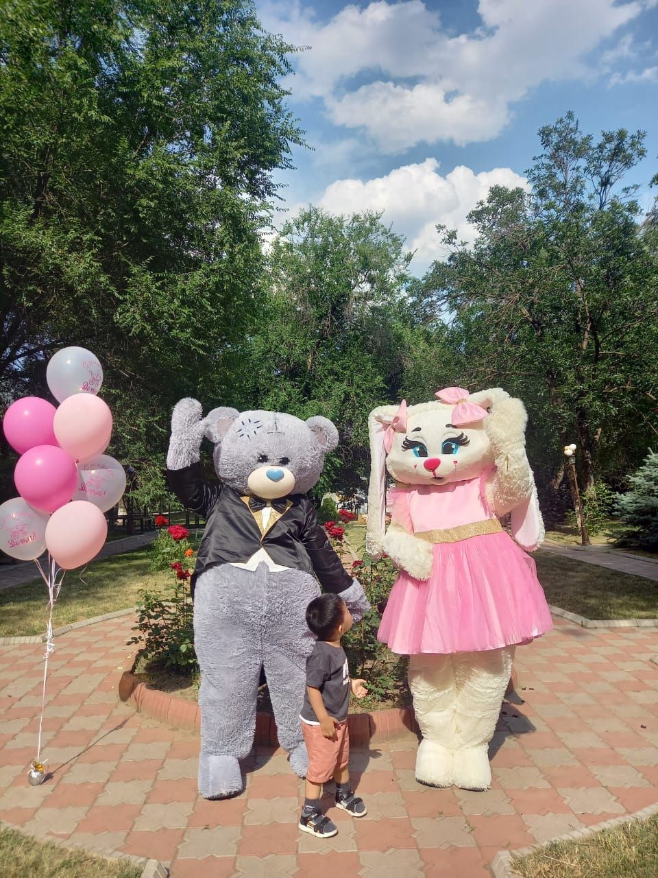 Мишка и зайка аниматоры
