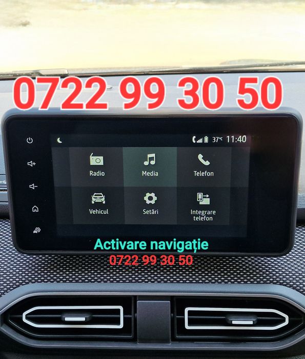 WI-FI DACIA MediaNav Cameră video Marșarier Dacia Logan Duster Jogger
