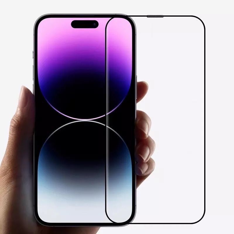 Iphone 14/15/16E PRO MAX PLUS Folie Sticla Hard Glass Curbata 22D / 6D