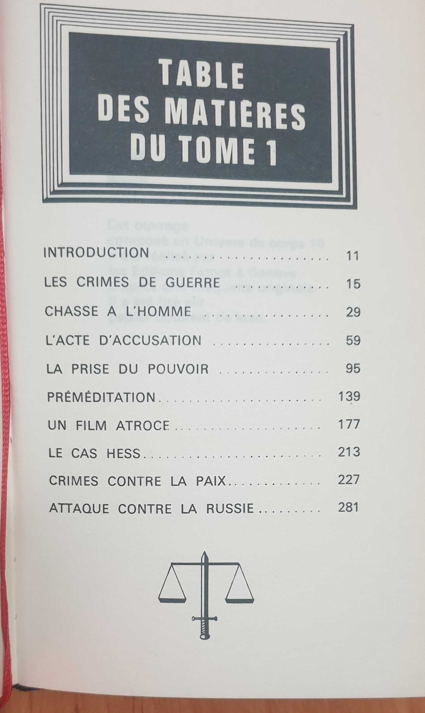 Нюрнбергският процес - том 1 и 2 / Le Proces De Nuremberg