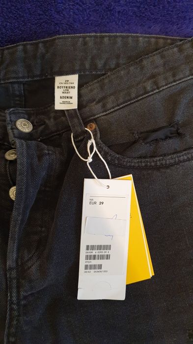 Jeans dama model boyfriend H&M m38