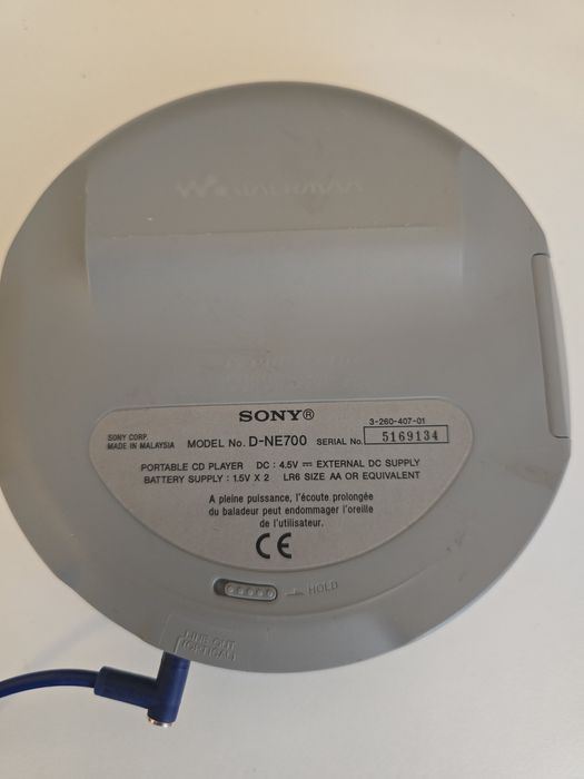 Cd-Mp3 Atrac3 Plus Sony D-NE700