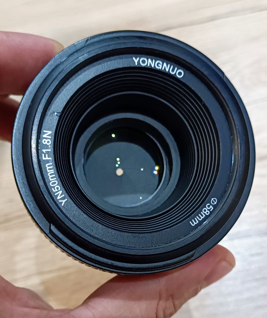 Продавам обектив Yongnuo YN 50mm f/1.8N за Nikon