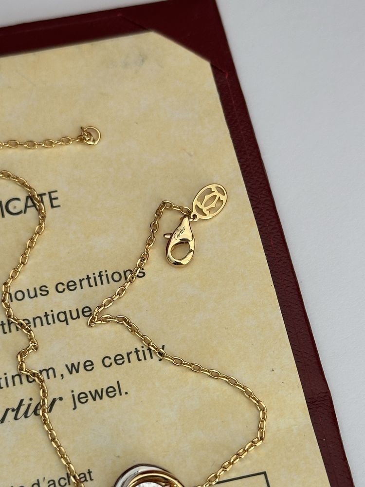 Set brățară, Colier și Cercei Cartier Aur 18K