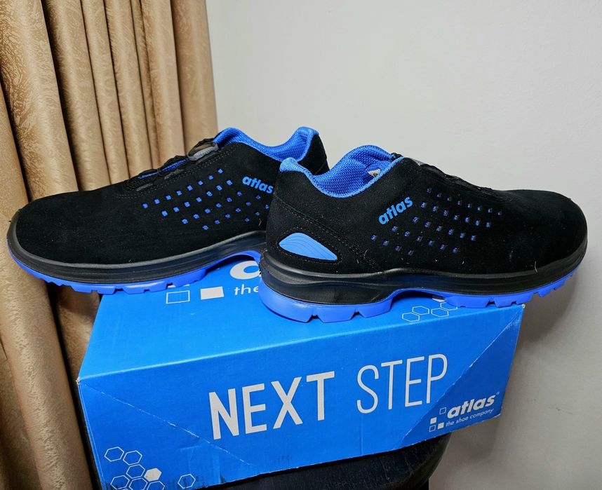 Atlas SL 940 BOA Blue - Pantofi de protecţie premium S1, mărimea 43