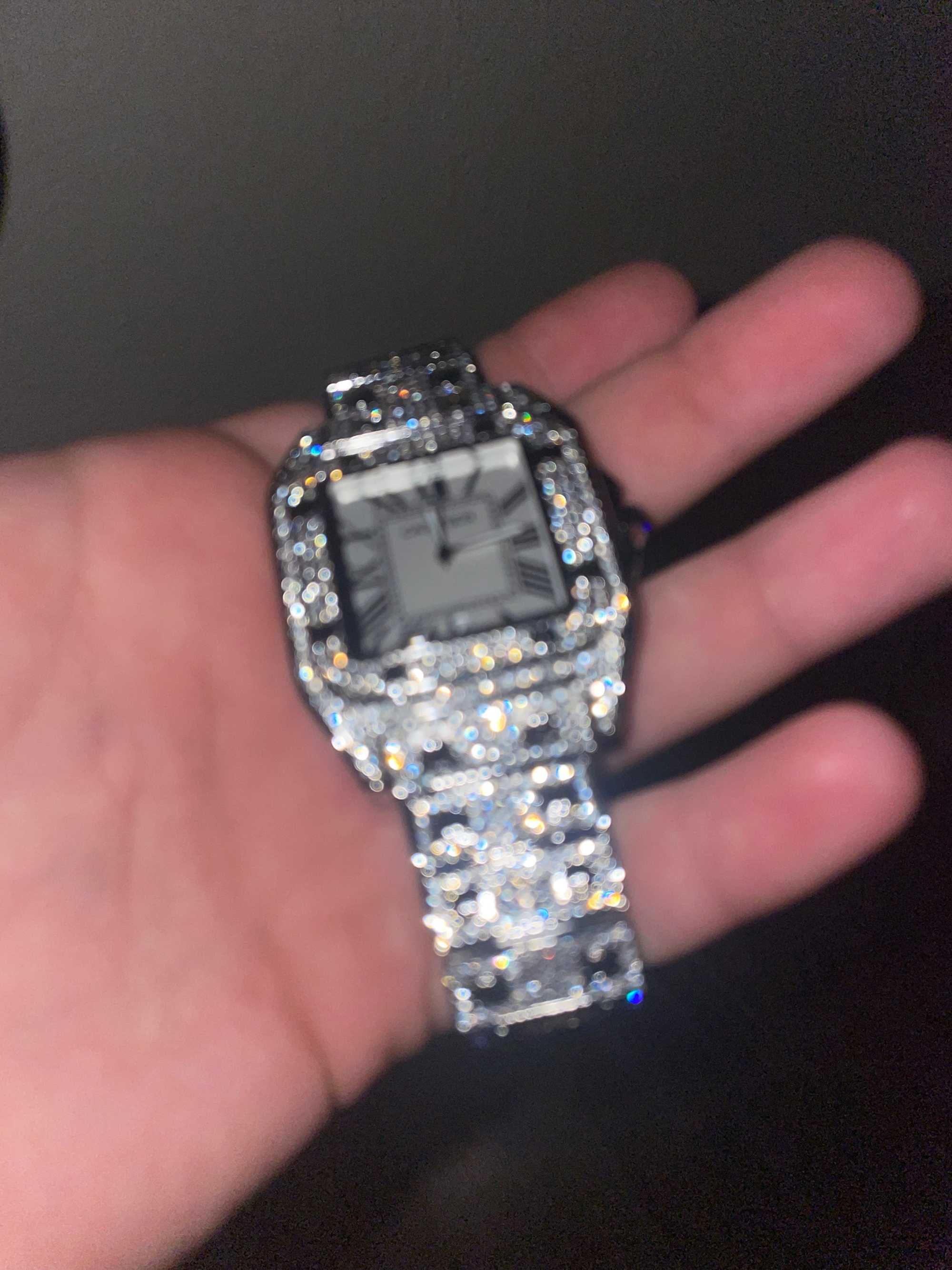 cartier iced out