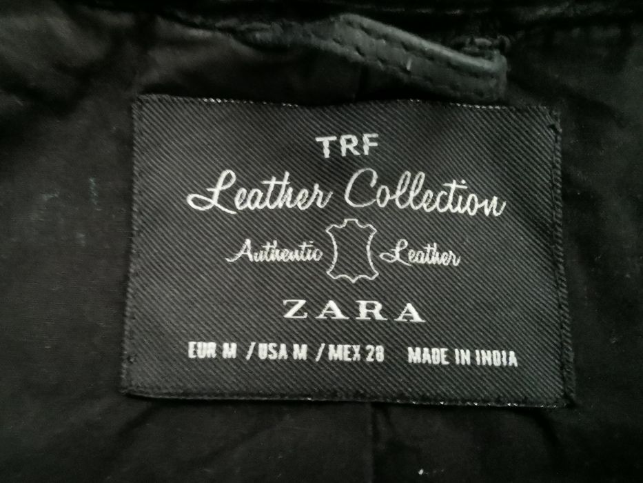 Geacă piele Zara TRF marime M