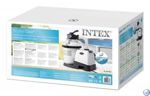 Intex Песочный фильтр-насос 4.5м3/ч, резервуар для песка 13.1кг