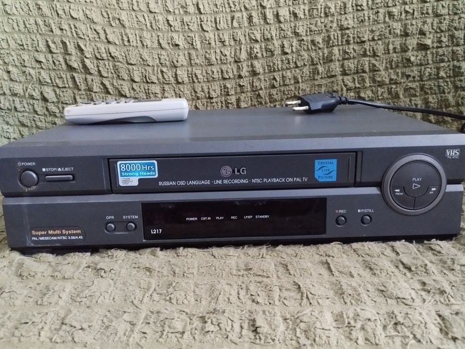 DVD видеоплеер касетный