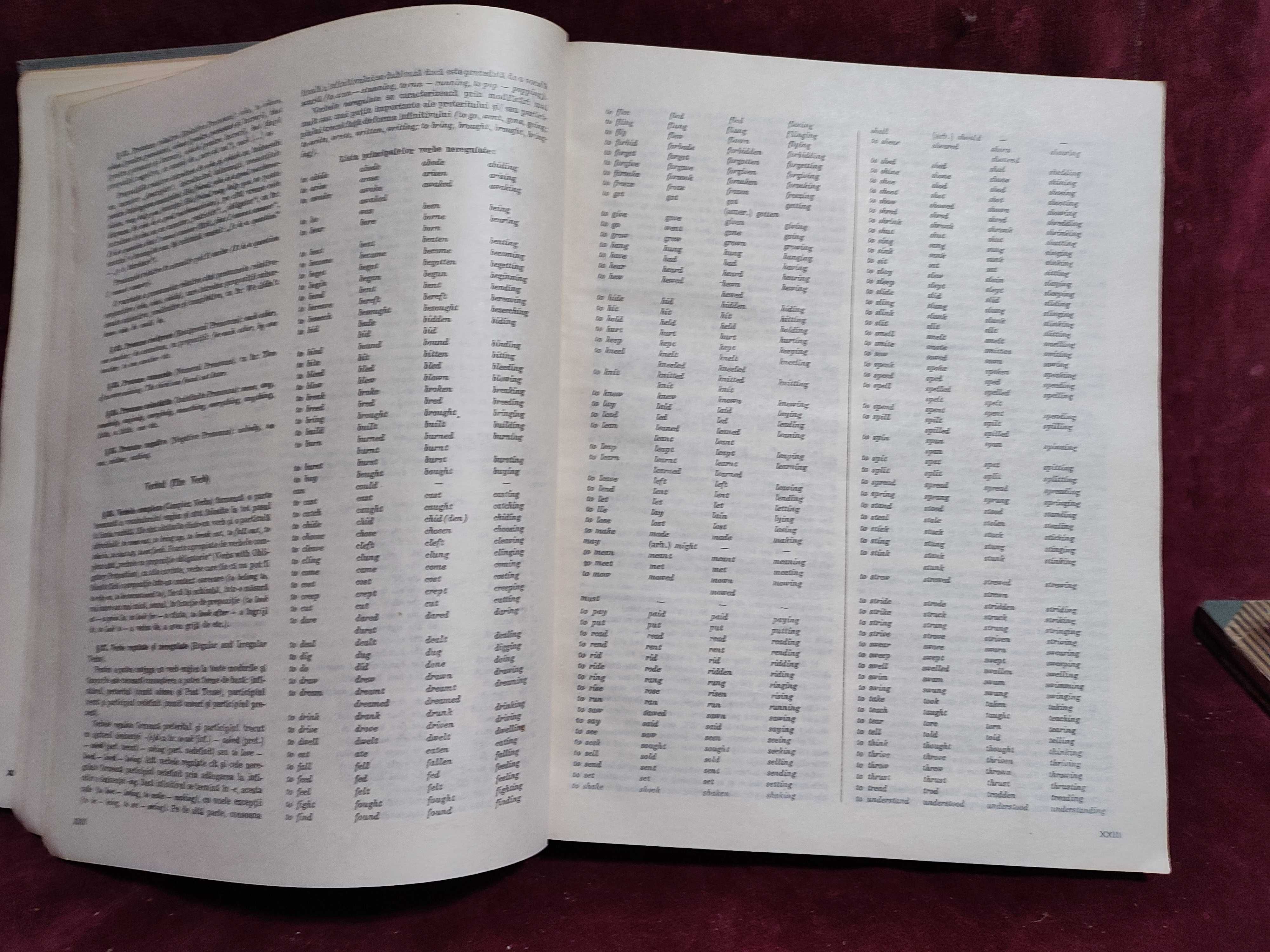 Dictionar englez-roman Ed.Acad. RSR - 1974 (30x24x5 cm)