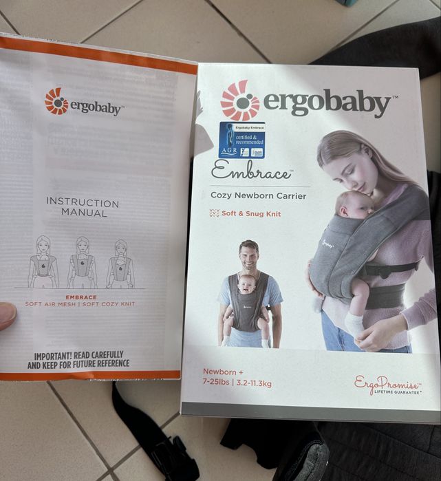 Продам эргорюкзак слинг Ergobaby embrace