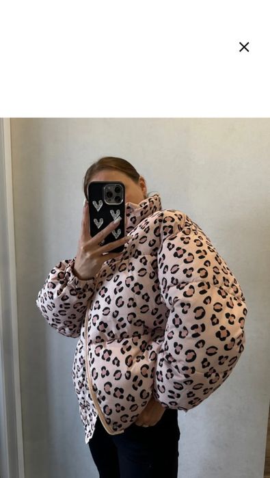 Продам куртку леопардовую