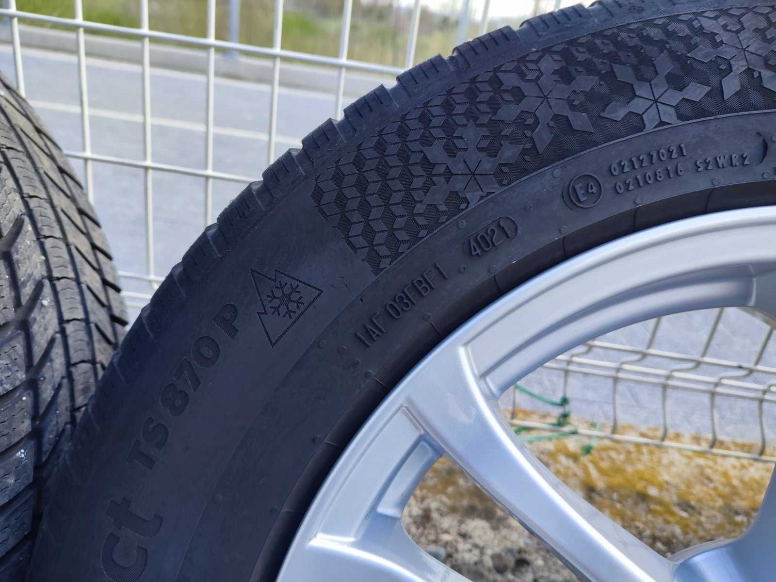 262 - 4бр. Алуминиеви джанти 17'' 5x108 с гуми 215/65R17 OpelGrandland