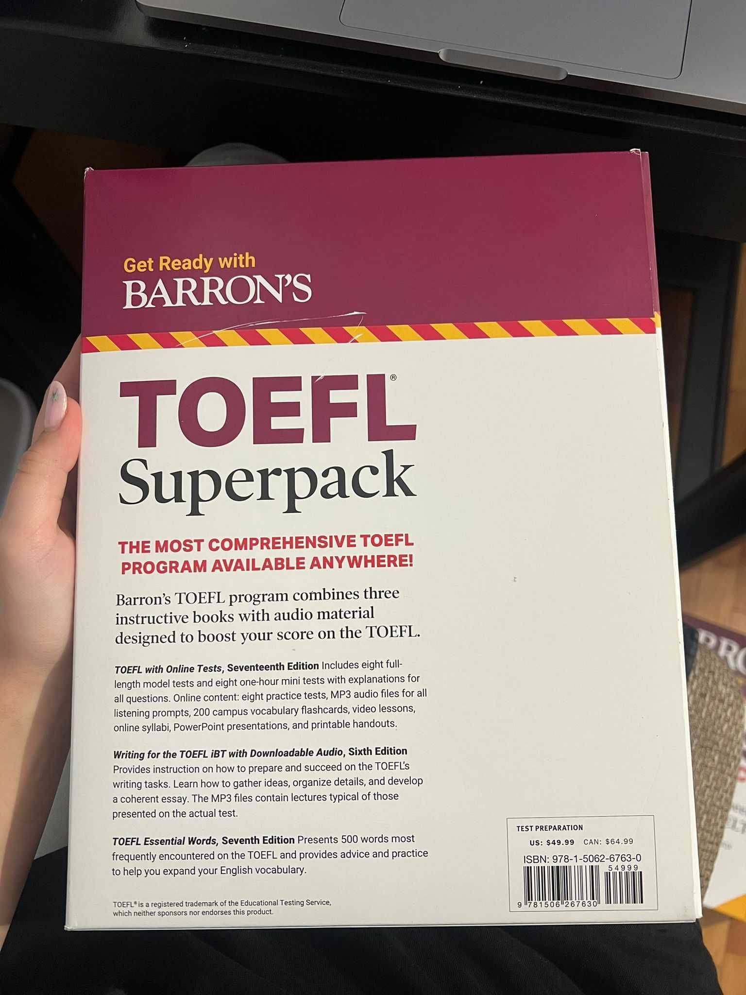 Barron's TOEFL Superpack