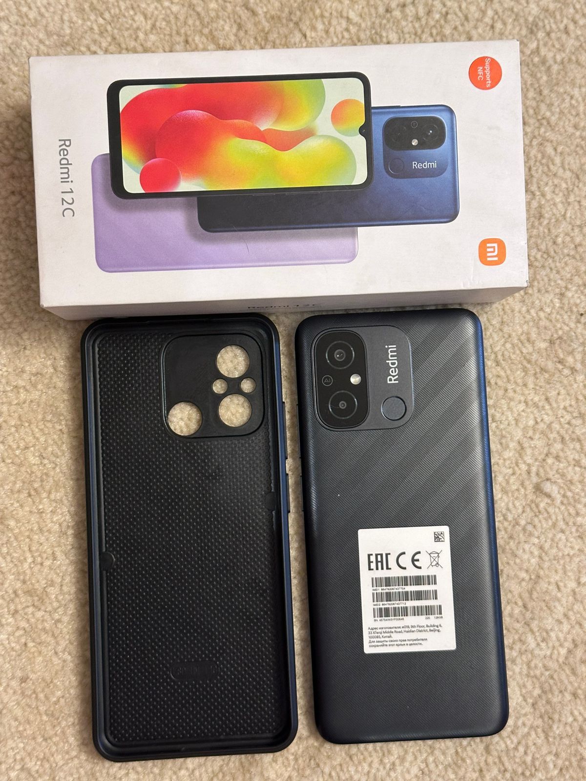 Redmi c12 , 128g.