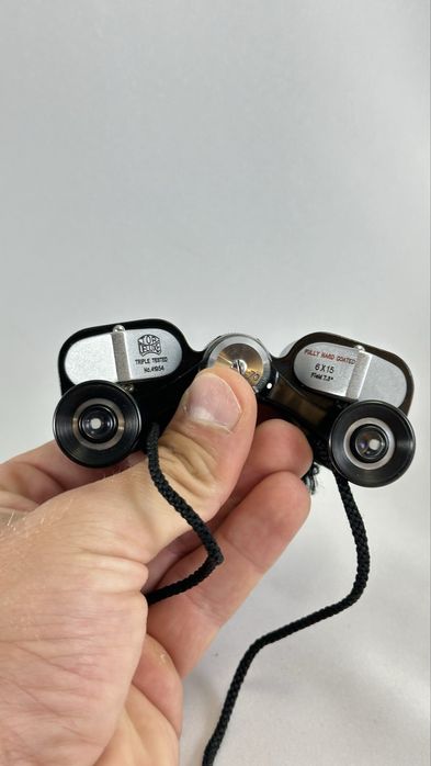 Binoclu miniatural vechi vintage de colectie
