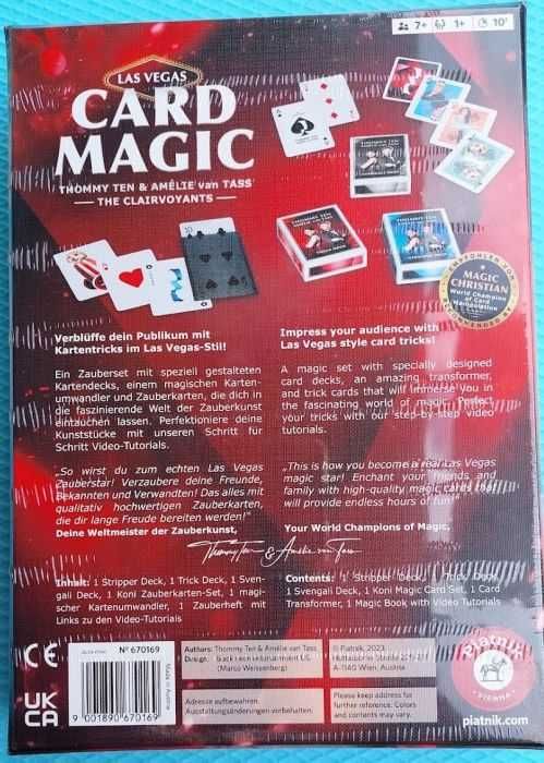 НОВ Комплект Карти за игра с Трикове и Магии The Clairvoyants