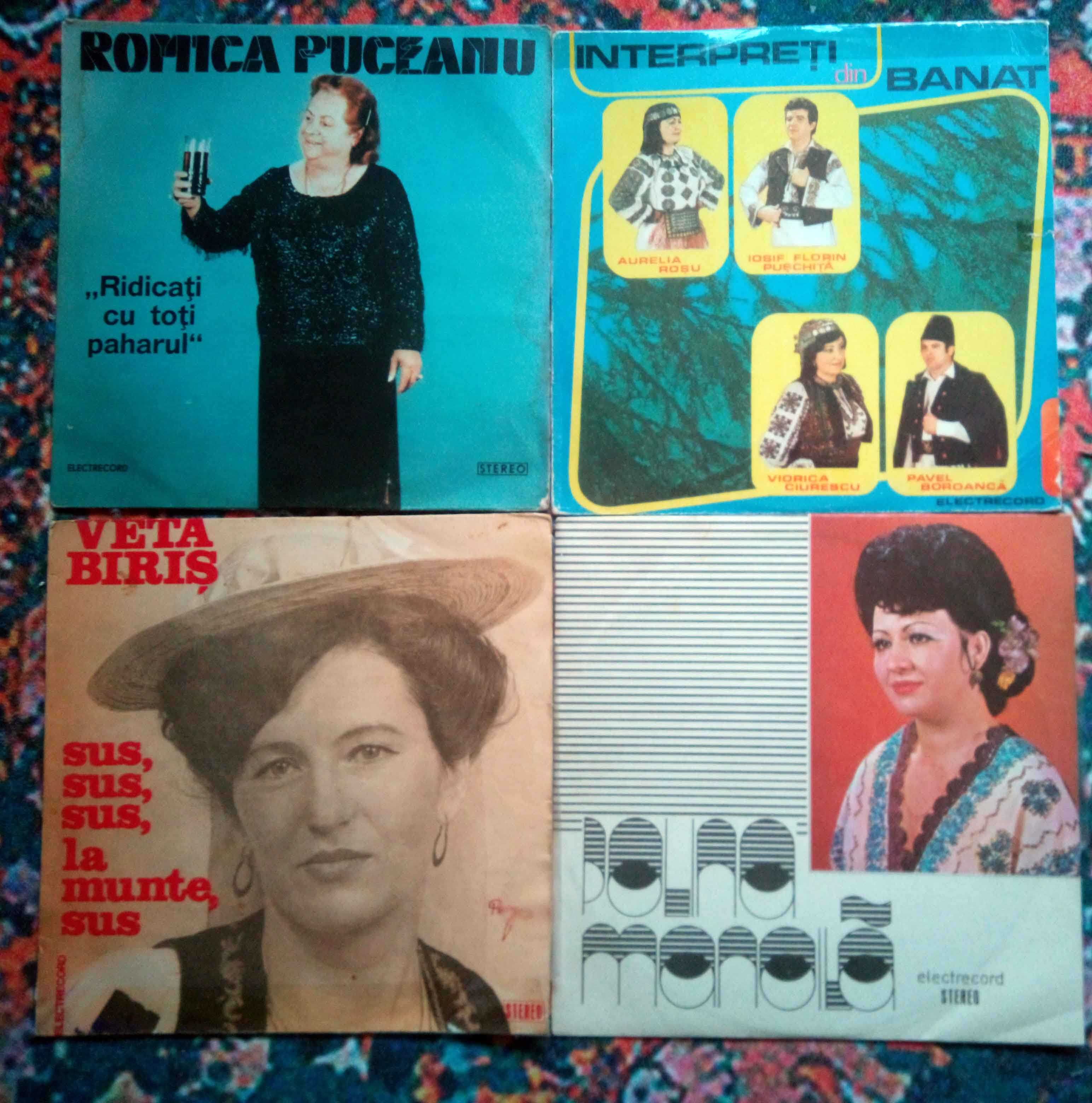 De vanzare viniluri si casete muzica populara