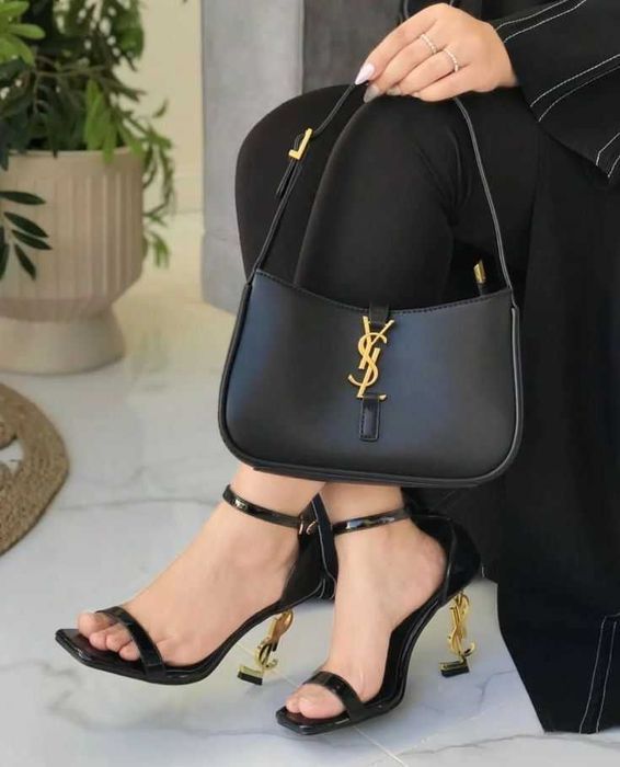 Сандали обувки на ток дамски