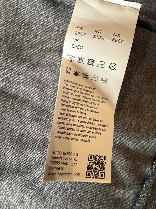 мъжки Суитшърт BOSS Saggy Curved 3XL