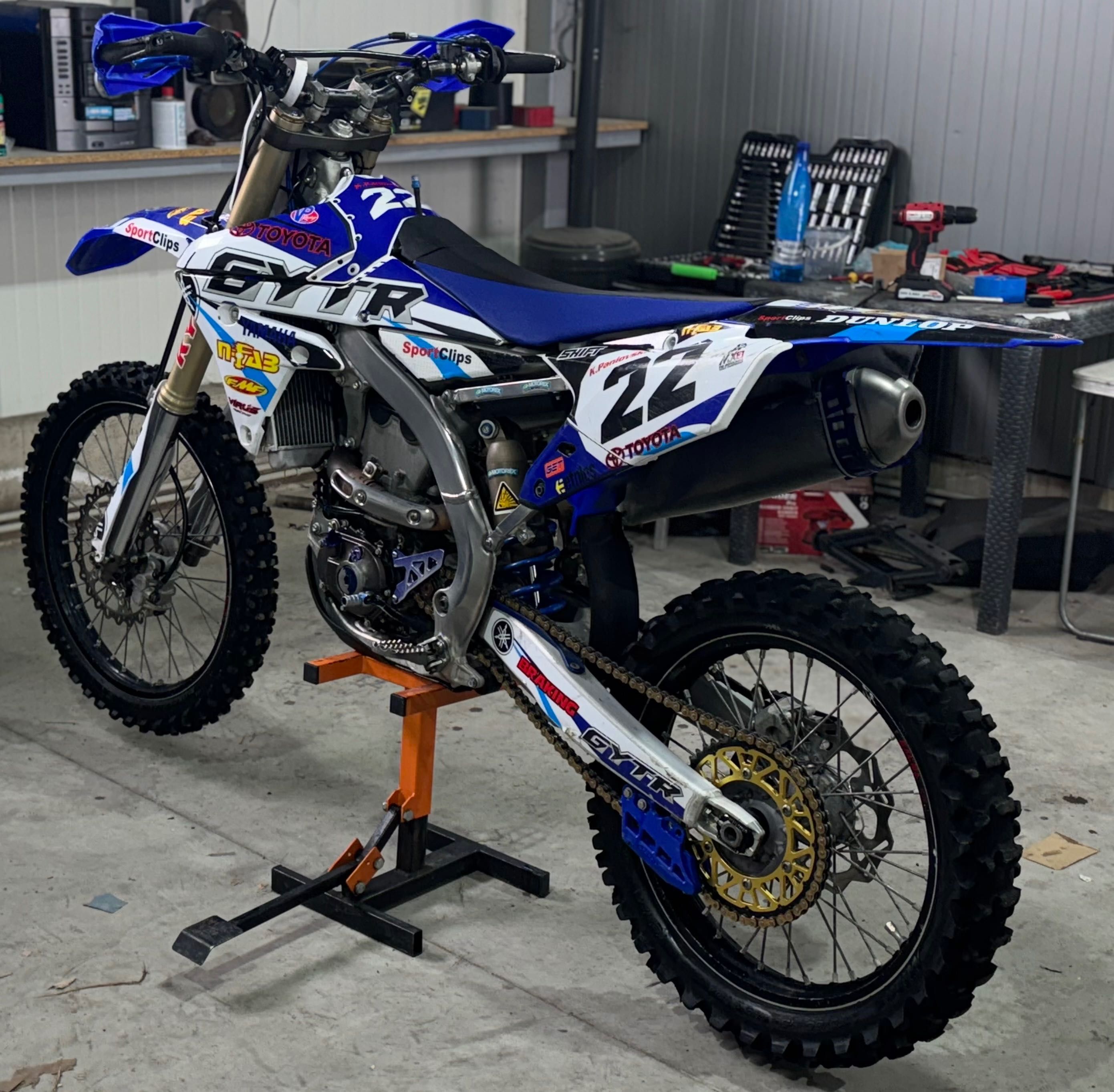 Yamaha YZF 450, 2017 г., инжекцион.