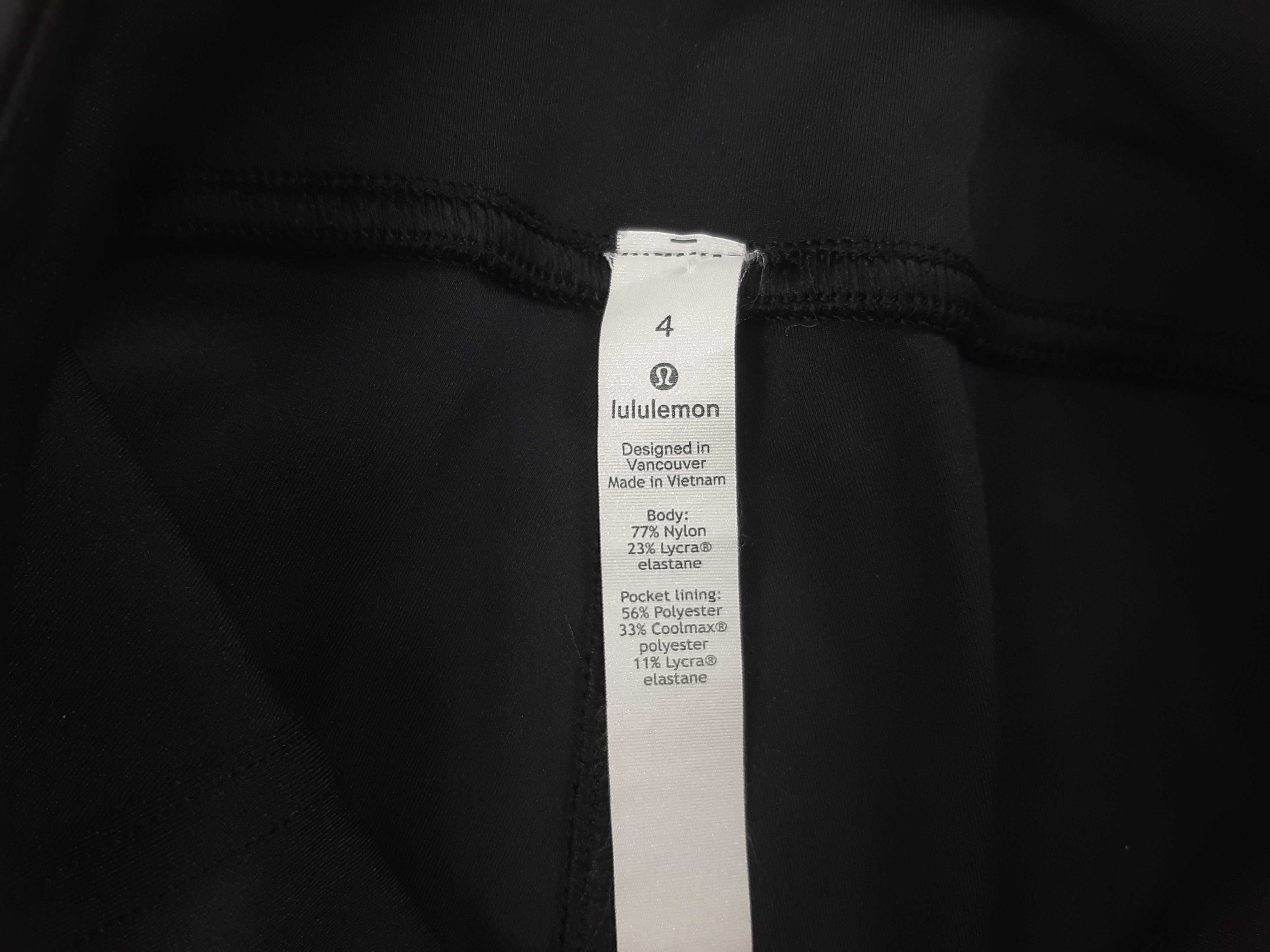 Lululemon Sweat & Repeat Tight - Оригинален дамски клин р-р 4 / XS