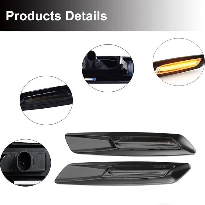 Set 2 semnalizari dinamice BMW Seria 5 F10/F11 pre-facelift