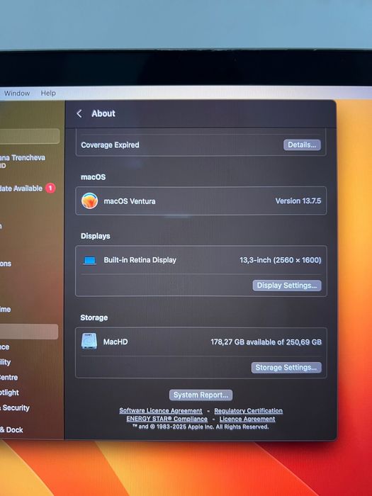 Apple MacBook Pro 13” 2017