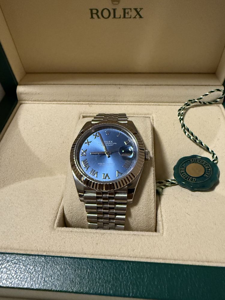 Rolex Datejust 41mm Roman Dial