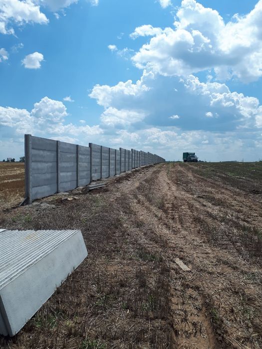 Garduri beton montaj transport