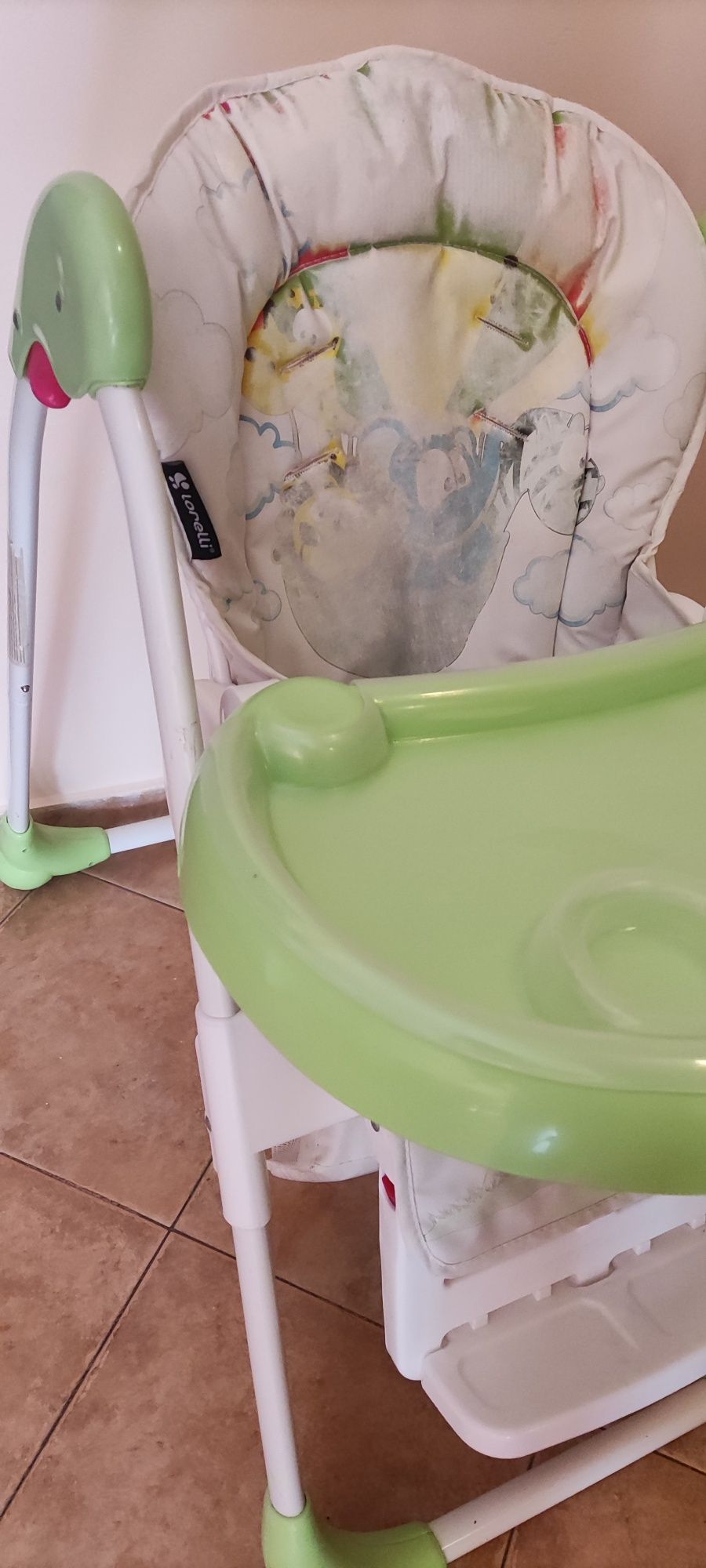 Столче за хранене OLIVER + Детска триколка Chipolino CROSSFIT