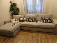 Canapea Ikea , textil , 300cmx150cm, stare tehnica foarte buna