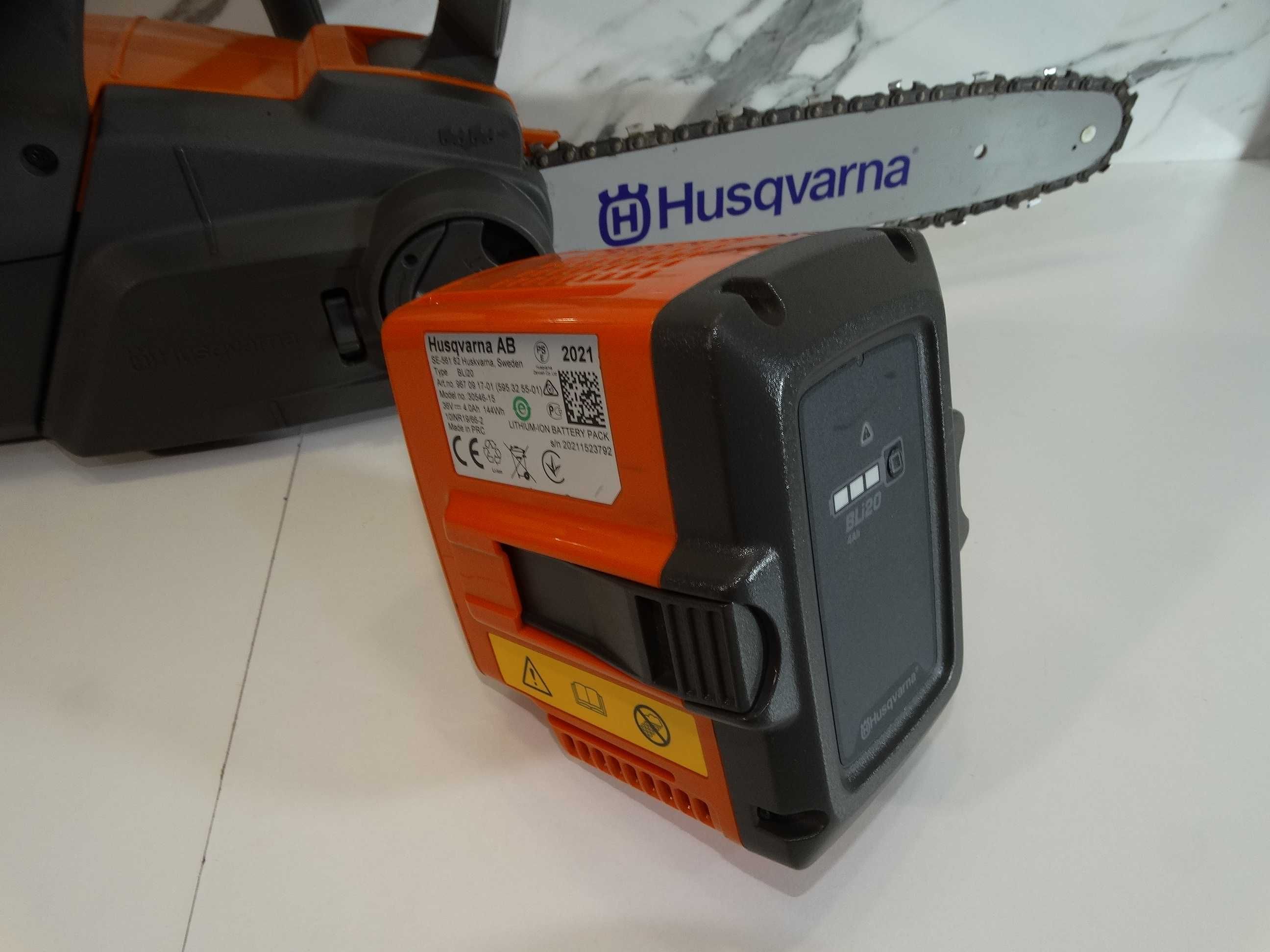 Промо - Husqvarna 120i + BLI 20 - Акумулаторен верижен трион