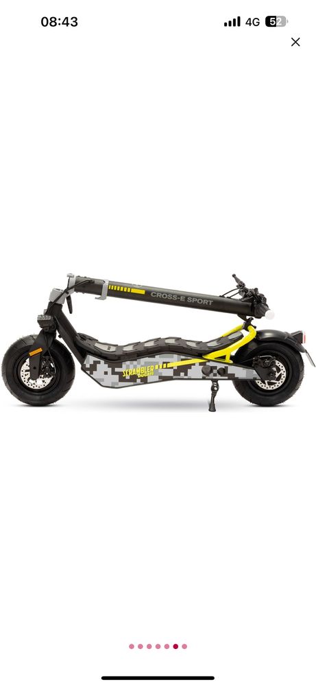 Trotineta electrica DUCATI Scrambler E-Cross Sport - NOUĂ (Sigilata)