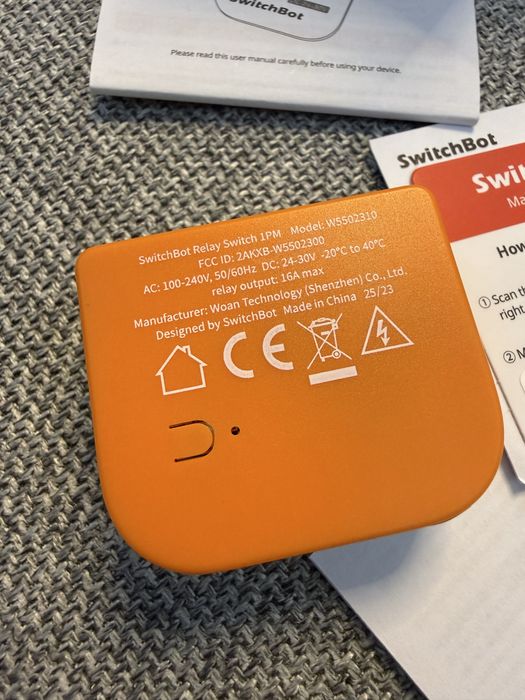 Releu inteligent SwithBot 1PM W5502310