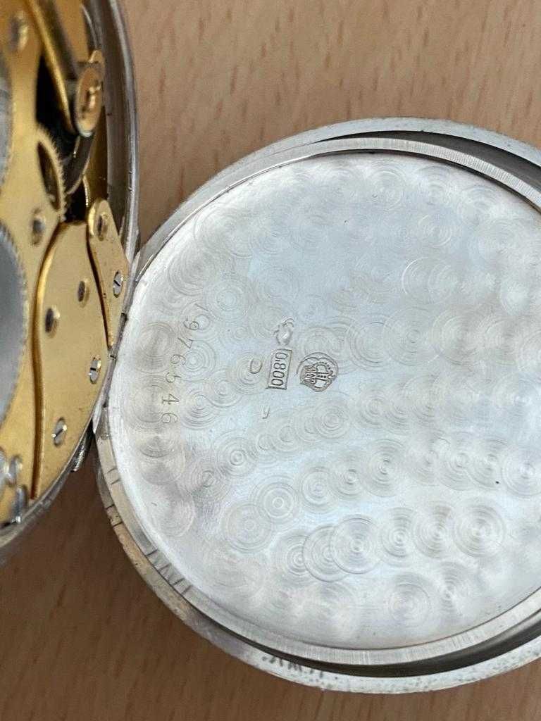 Ceas de buzunar Revue carcasa argint 1920