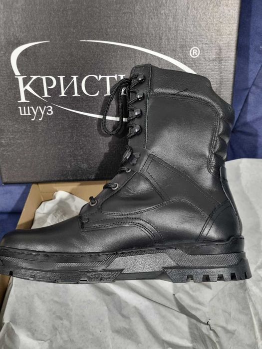 Мъжки кожени ботуши боти