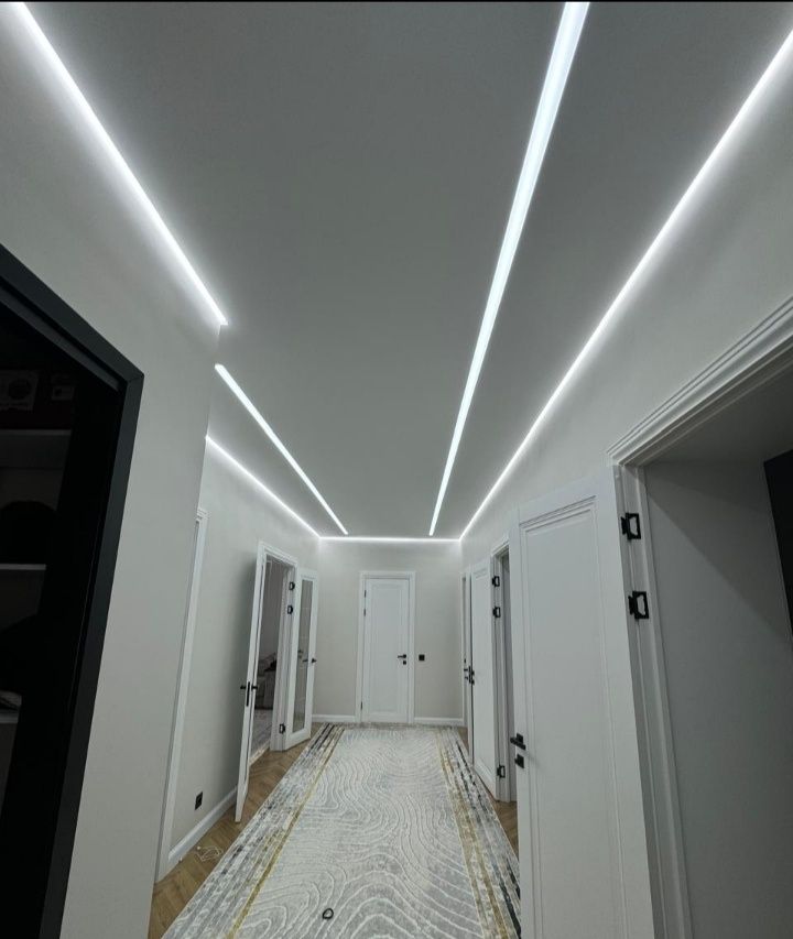 Натяжные потолки 1500кв.м