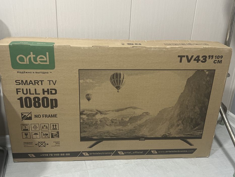 Artel 43 smart tv телевизор 1080p
