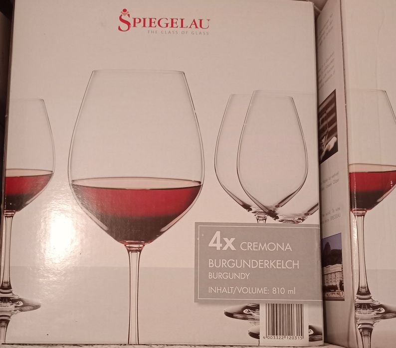 Продам Фужеры по 2 упаковки для красного вина, белого и для шампанског