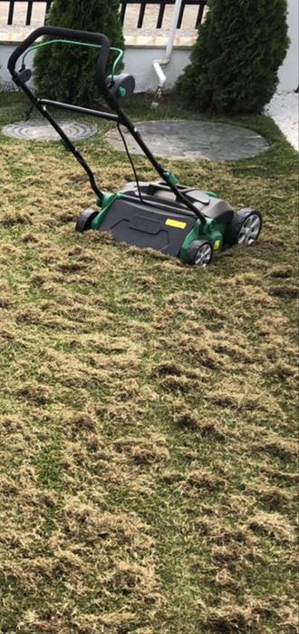 Scarificator/aerator electric plus cadou trimmere