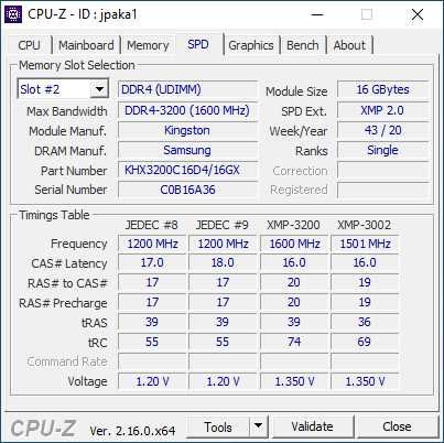 Памет Kingston HYPERX FURY 32GB (2x16GB) DDR4 3200MT/s