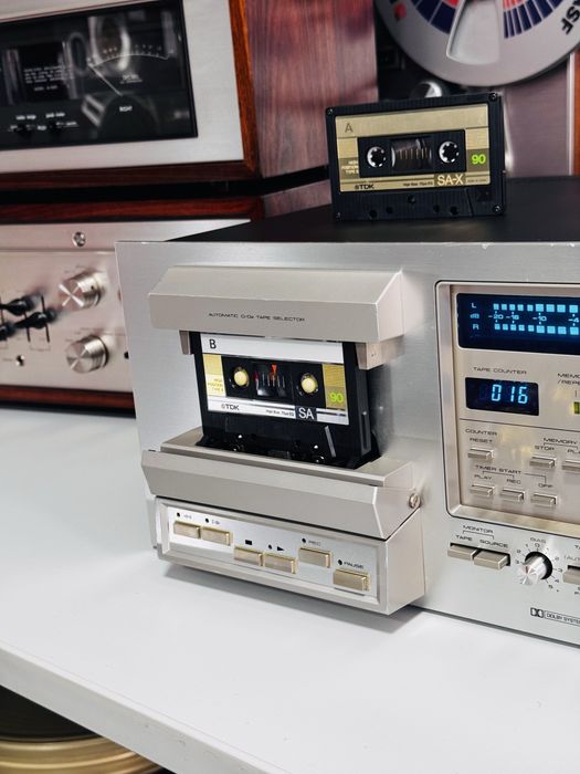 Deck legendar PIONEER CT-F900, 3 HEAD , anii 1978, Made in Japan