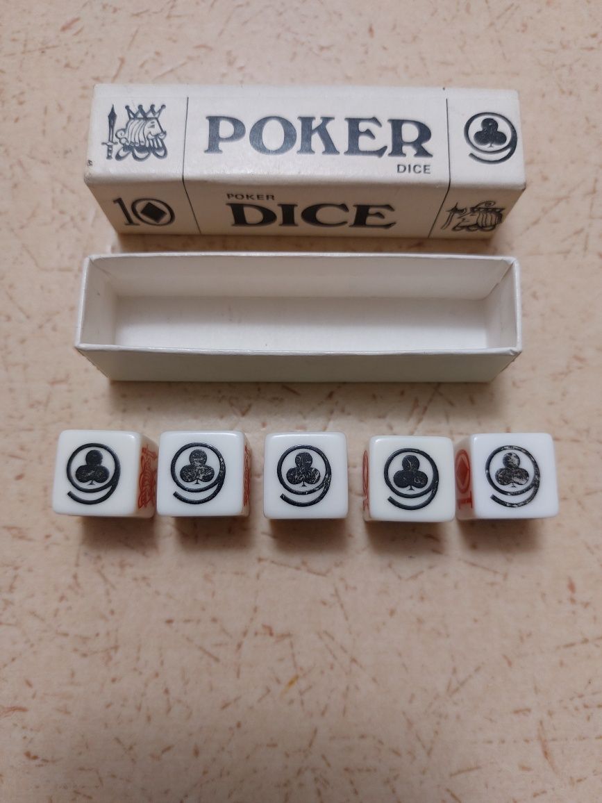 Зарове за игра на покер / Poker Dice