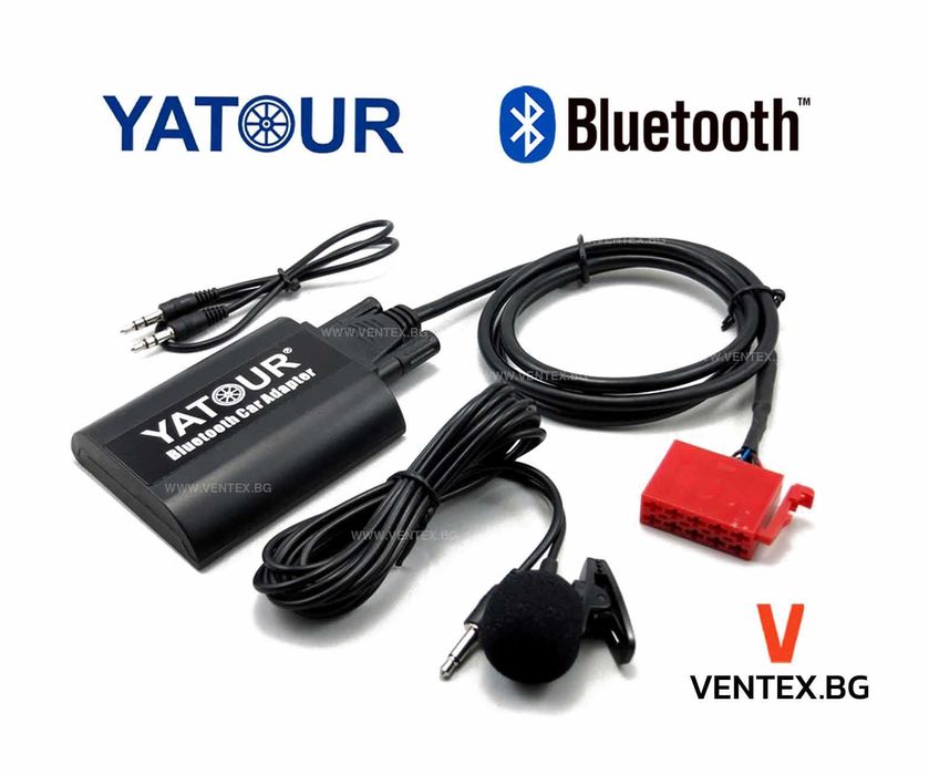Yatour BTK Bluetooth/AUX интерфейс за Mercedes Benz - Becker радио