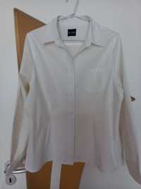 Нова бяла дамска риза от памук UK16 XL - 15 лв