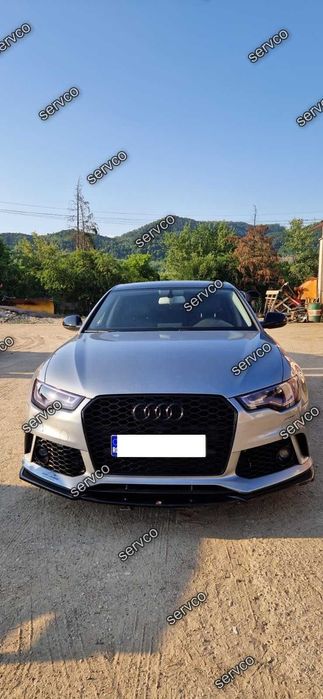 Prelungire bara fata Audi A6 C7 RS6 Look 2011-2017 v11 Maxton Design