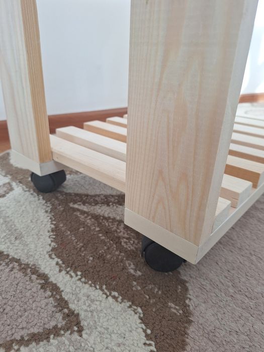 Masuta living/hol/cafea cu sertar din lemn